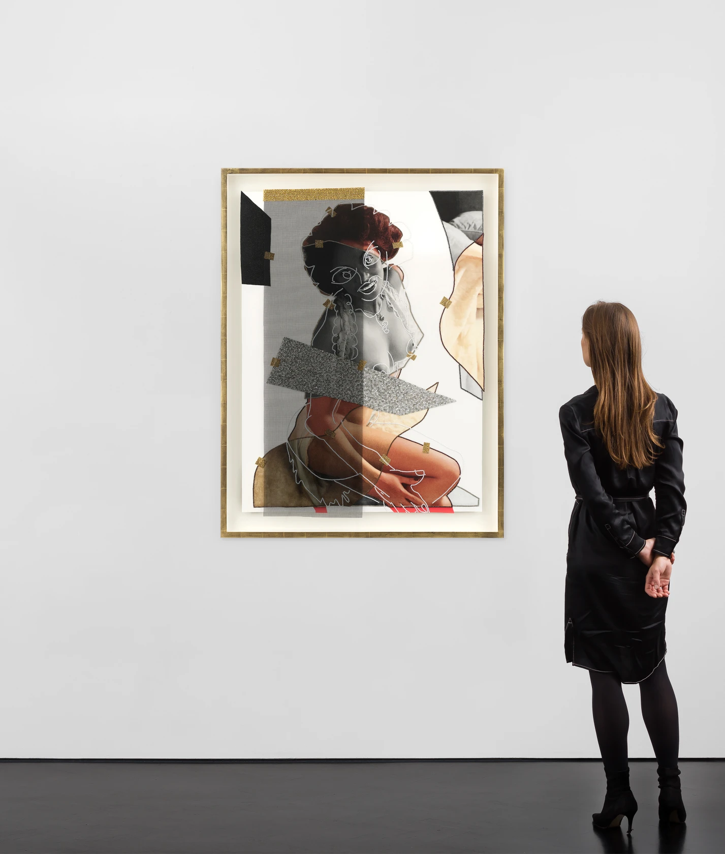 Mickalene Thomas Jet Blue #44, 2022