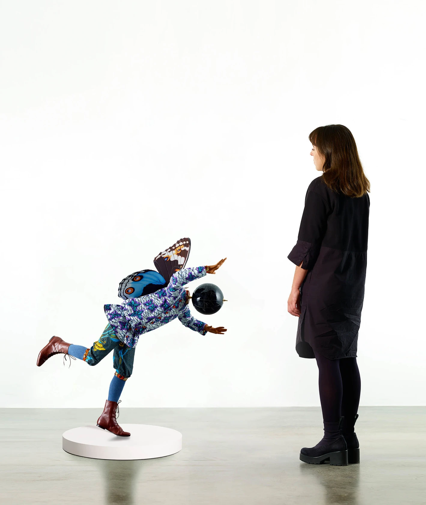 Yinka Shonibare, Butterfly Kid (Boy) IV, 2019
