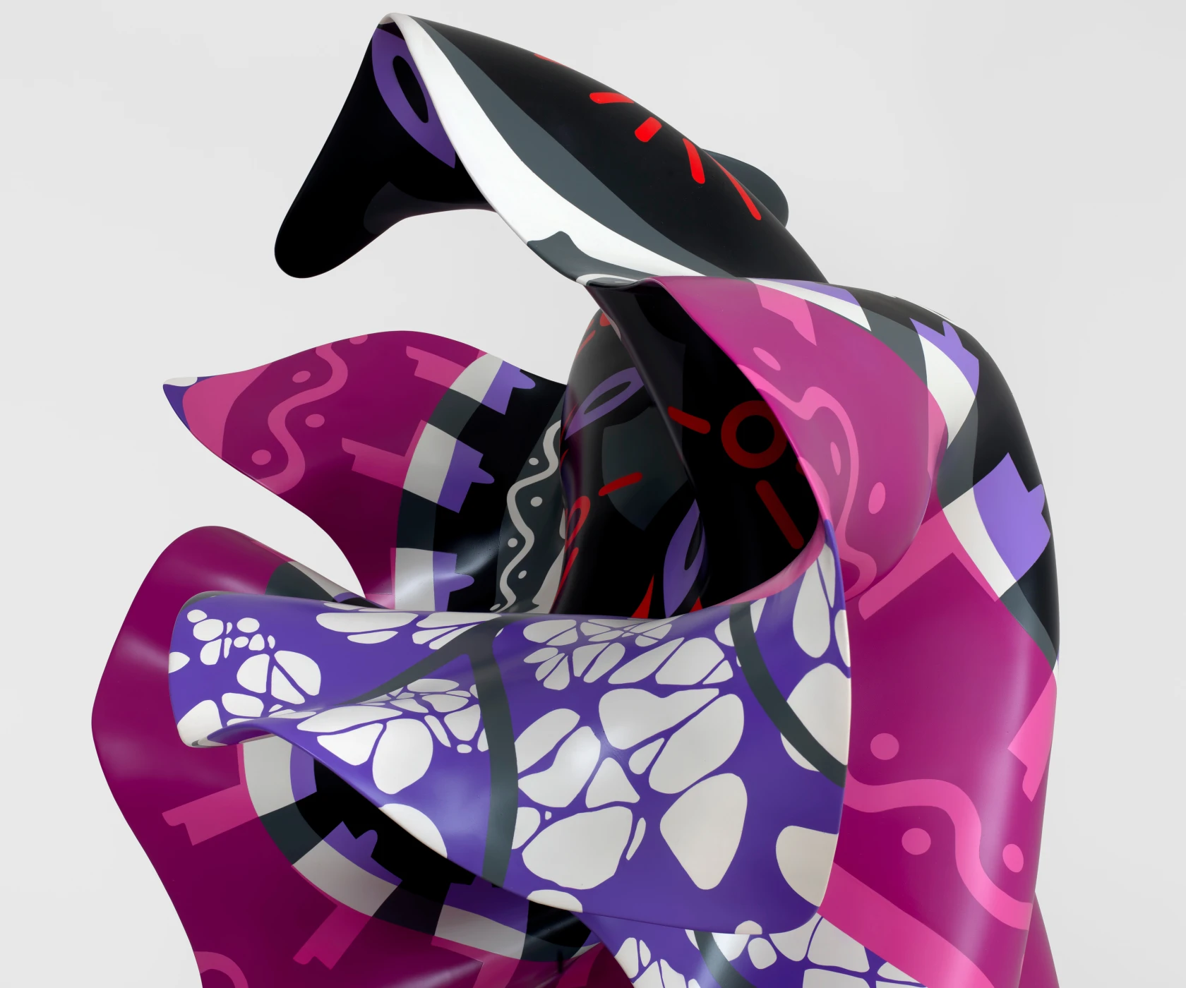 Yinka Shonibare, Wind Sculpture in Bronze (SG) I, 2023