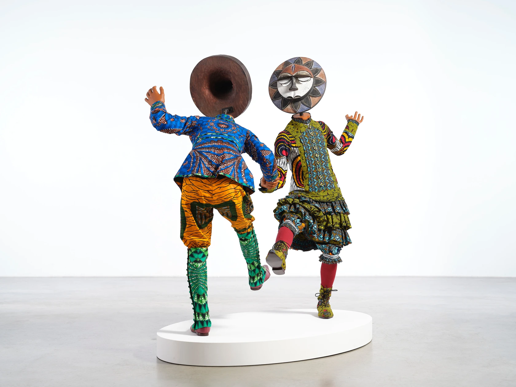 Yinka Shonibare Sun Dance Kids (Boy and Girl), 2023