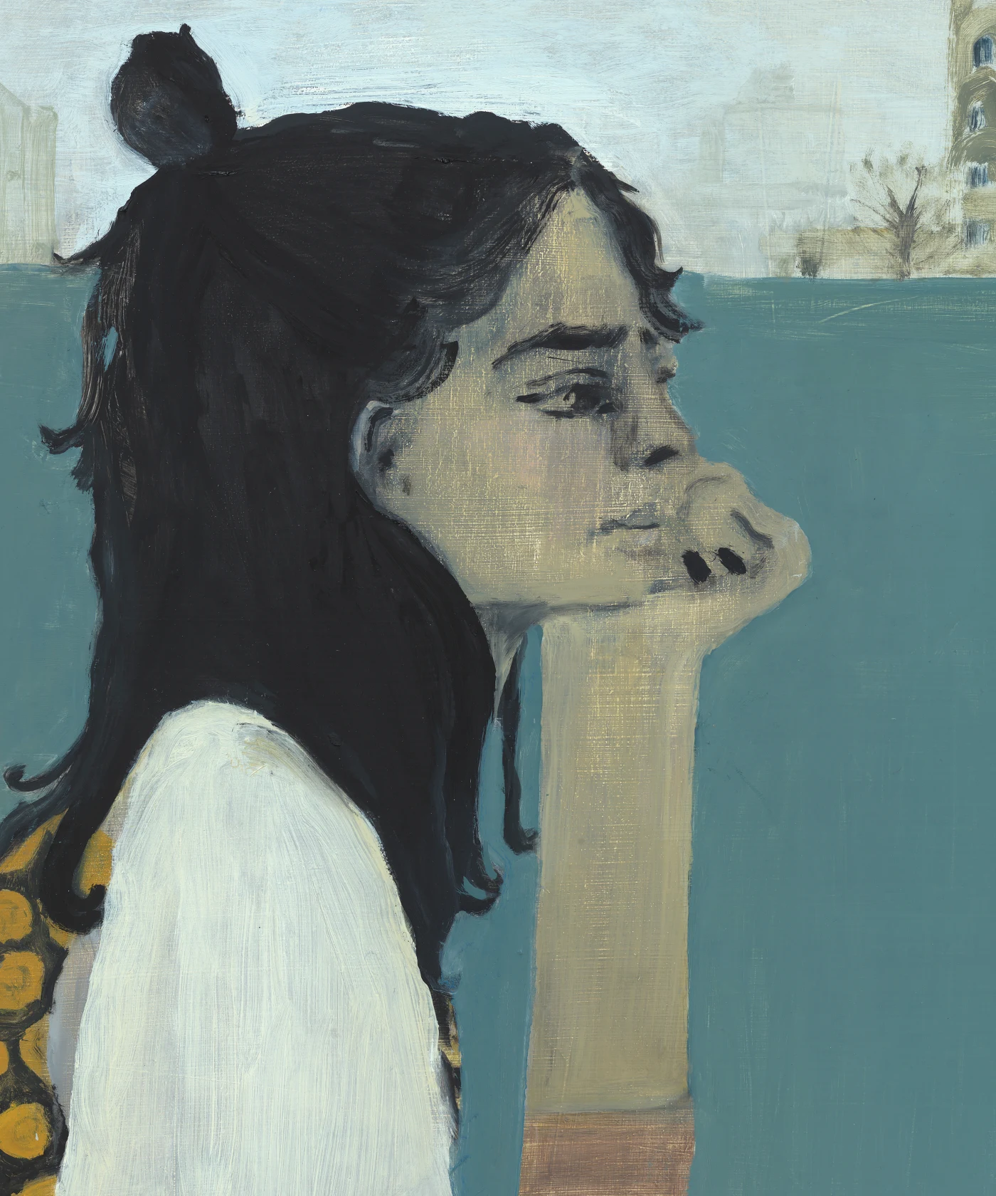 Aubrey Levinthal Lunch with J, 2022 Courtesy Monya Rowe Gallery, New York