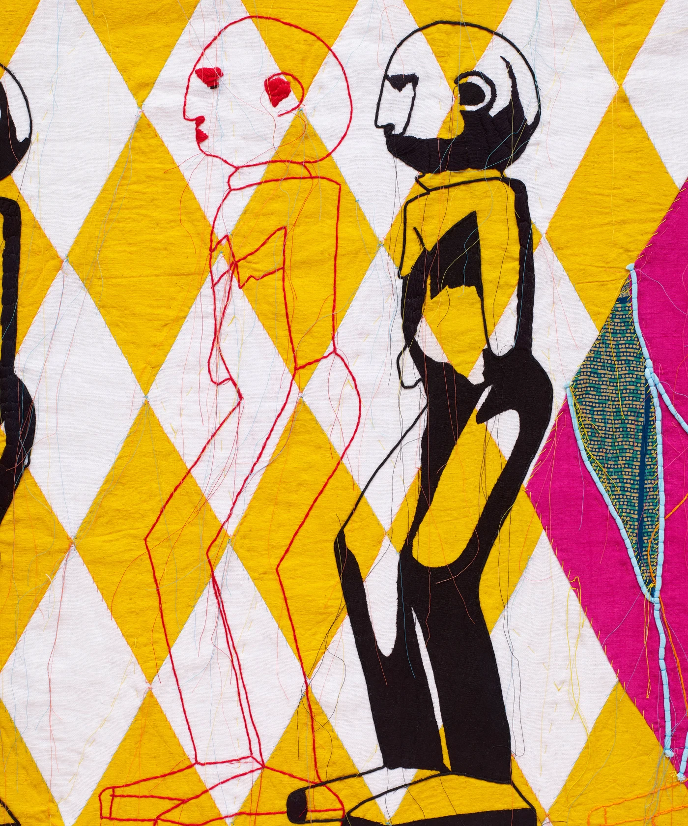 Yinka Shonibare, Modern Magic (Studies of African Art from Picasso’s Collection) VIII, 2020