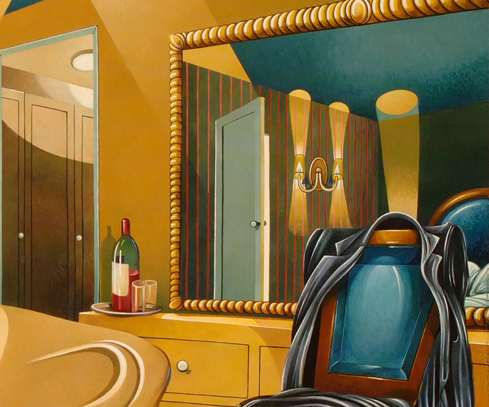 Caroline Coon, World Hotel Room, 1998