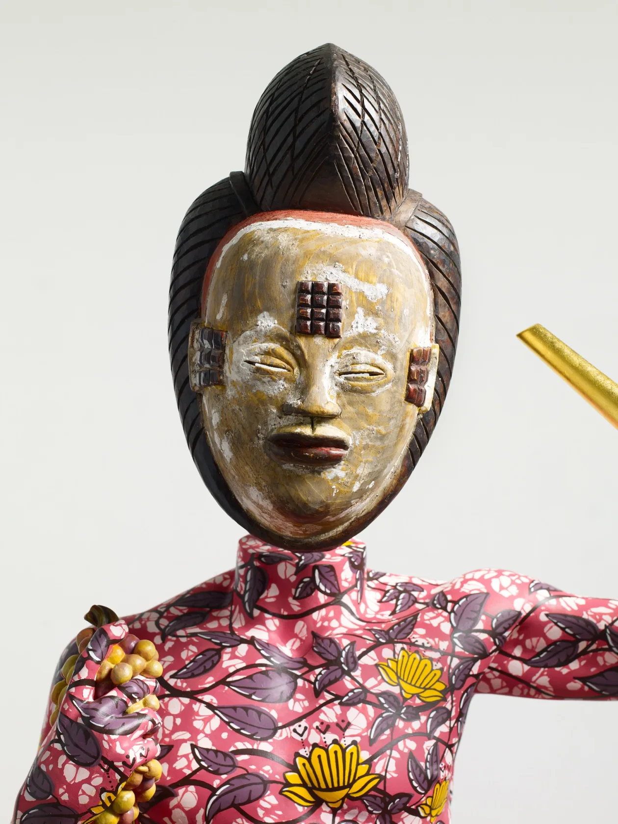 Yinka Shonibare, Hybrid Sculpture (Pan), 2021
