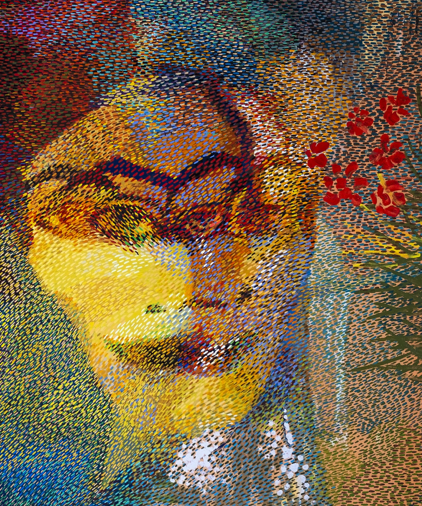 Hulda Guzmán How my cat sees me, 2020