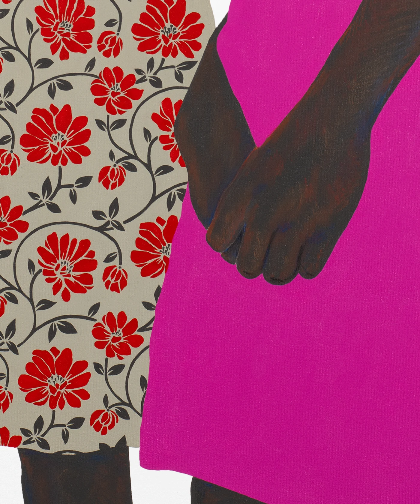 Deborah Roberts The unseen, 2020