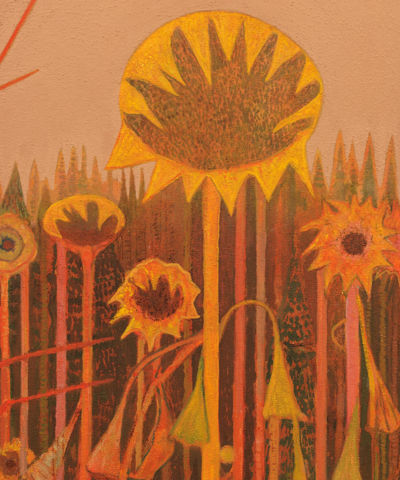 Sky Glabush cold air, warm light, 2024