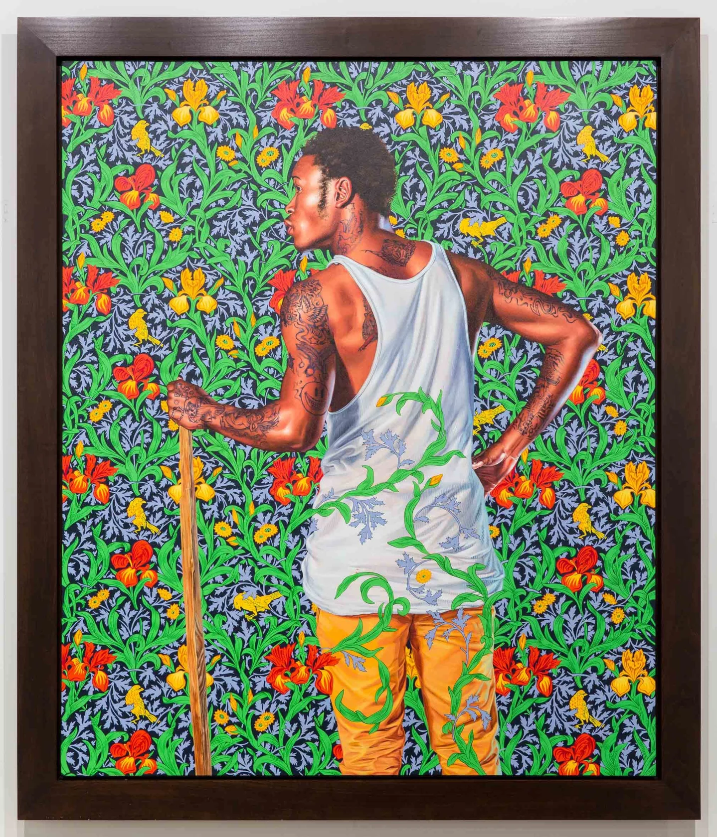 Kehinde Wiley, Portrait of Anthony Wheatley, 2014