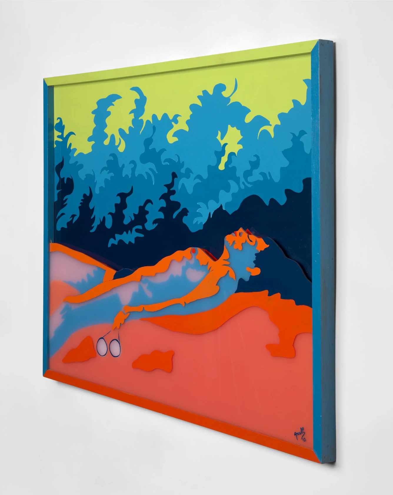 Evelyne Axell L'Herbe Folle (The Mad Forest), 1972