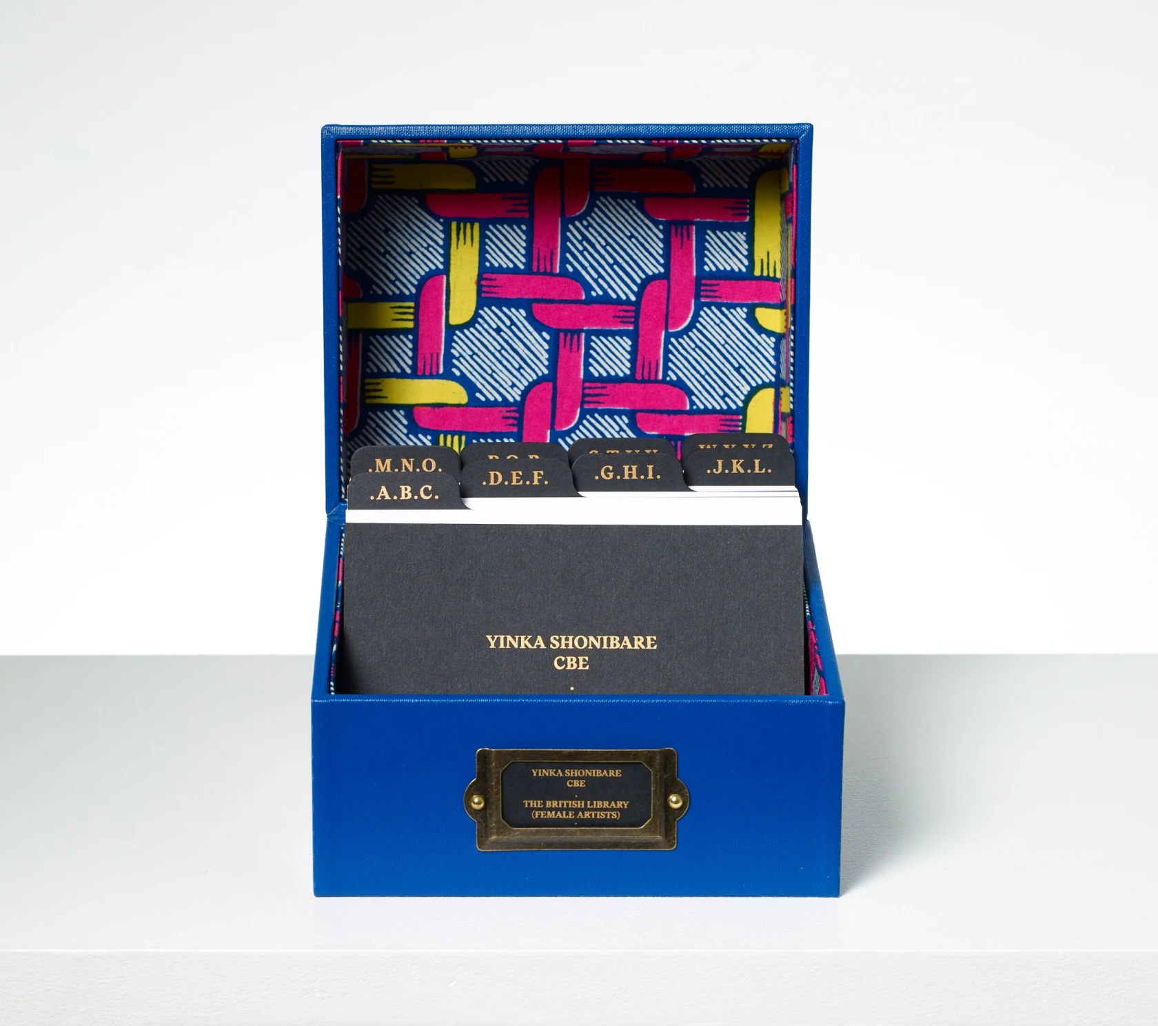 Yinka Shonibare British Library Collections (Female Artists), 2020