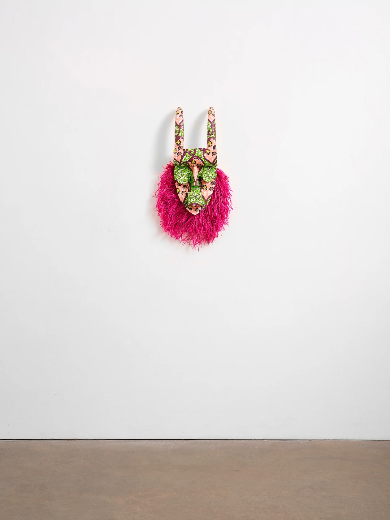 Yinka Shonibare, Hybrid Mask (Kru) II, 2022