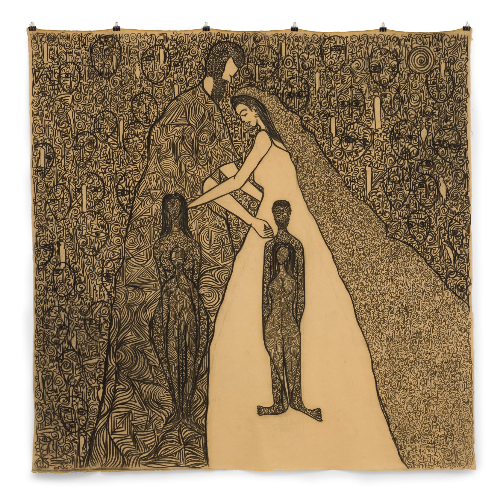 Victor Ehikhamenor The Arranged Marriage of King Oedipus, 2023