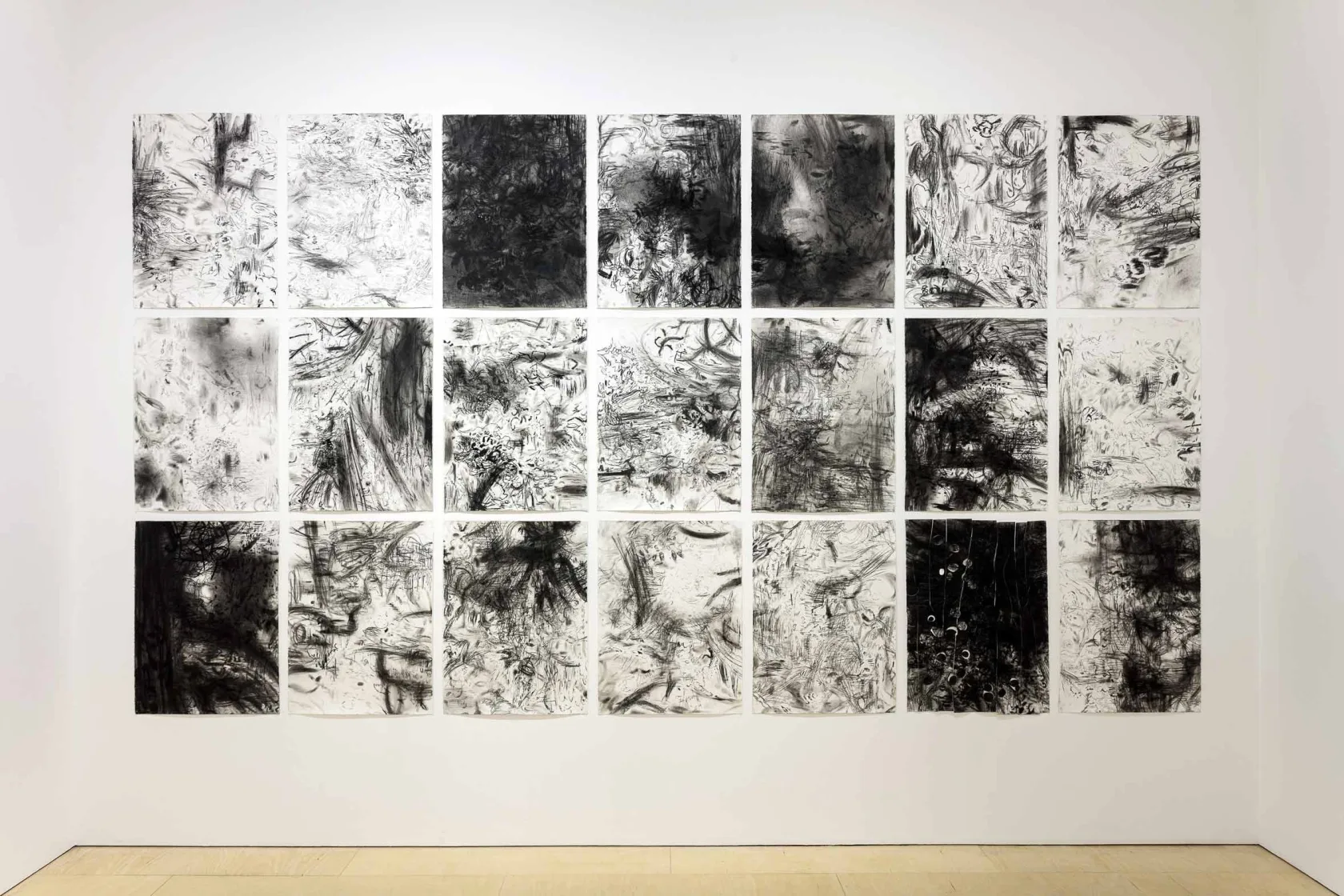 Jim Hodges, No title (winter notes) #36 - 56, 2016