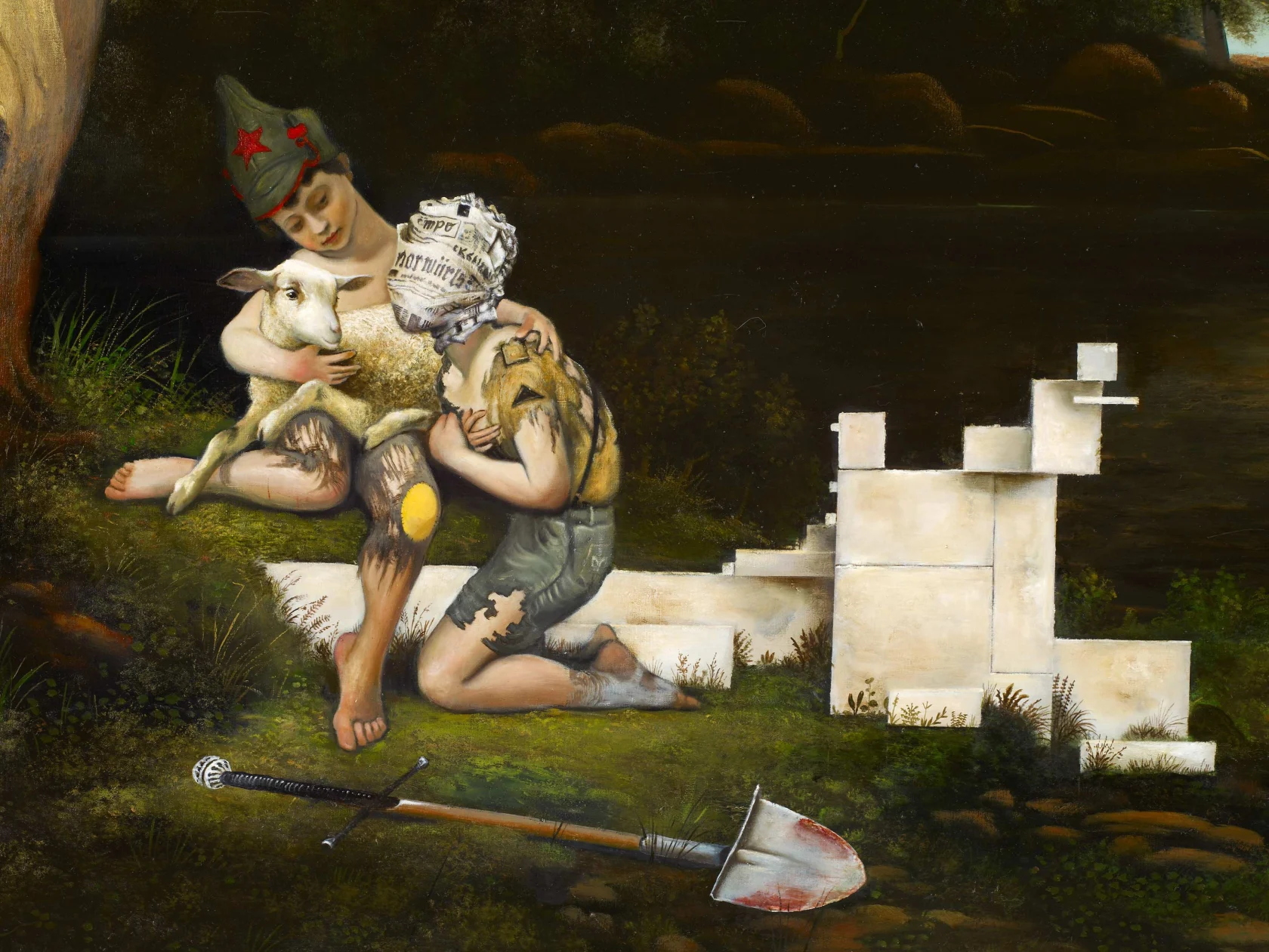 Ged Quinn, Flaschenpost, 2011