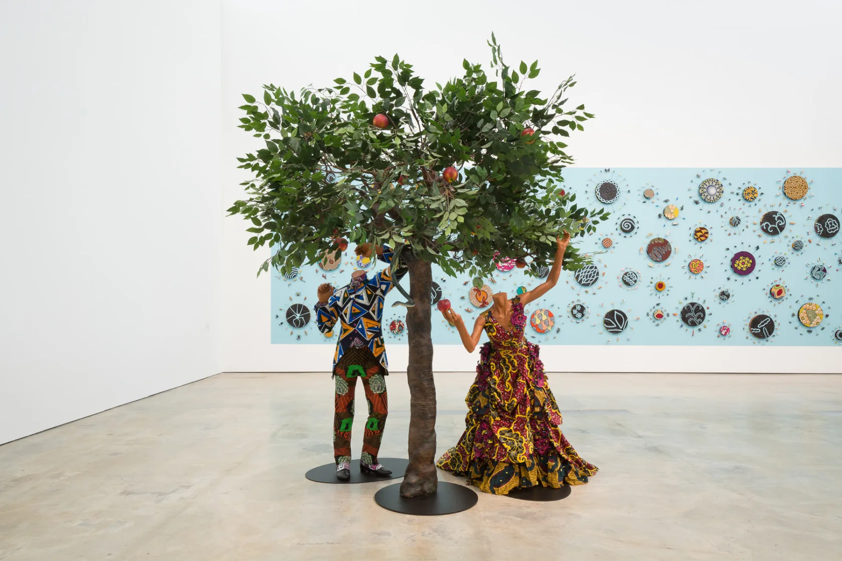 Yinka Shonibare, Adam and Eve, 2013