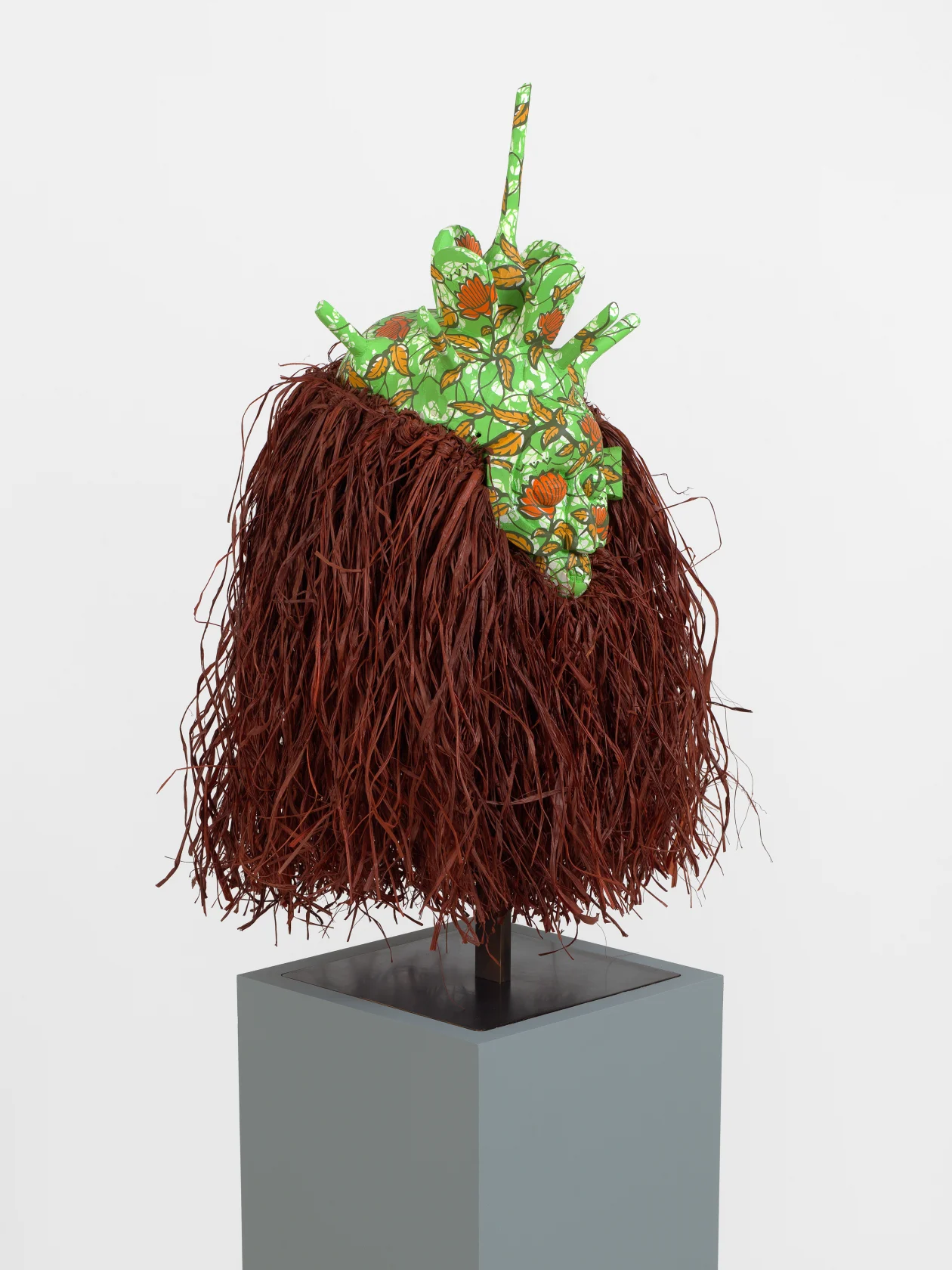 Yinka Shonibare, Hybrid Mask (Ndeemba), 2023