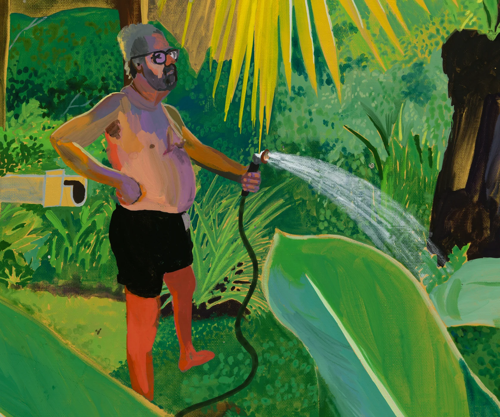Hulda Guzmán Gardening, 2022