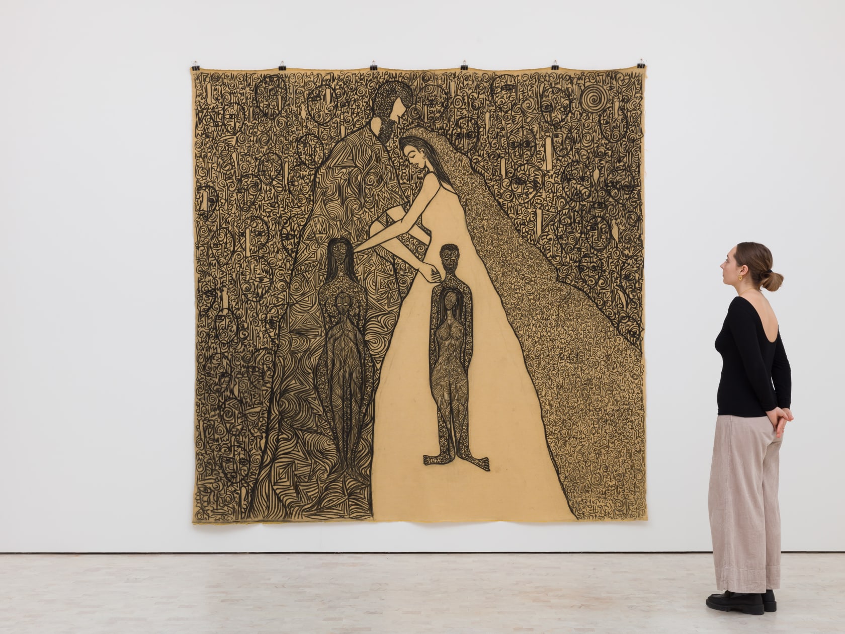 Victor Ehikhamenor The Arranged Marriage of King Oedipus, 2023