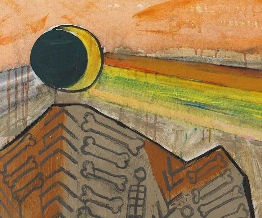 Jaune Quick-to-See Smith Trade Canoe: The Dark Side, 2017–2018