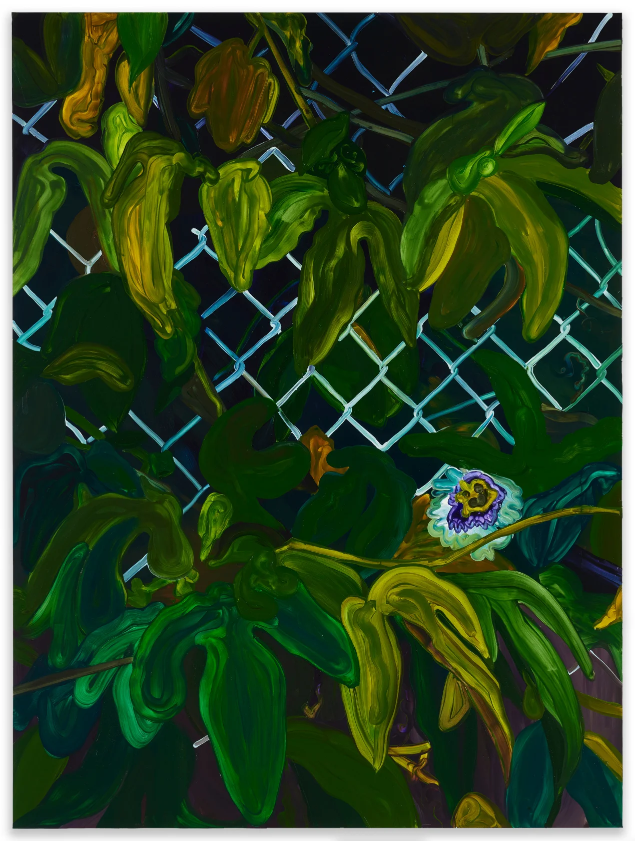 Clare Woods, Double Self, 2024