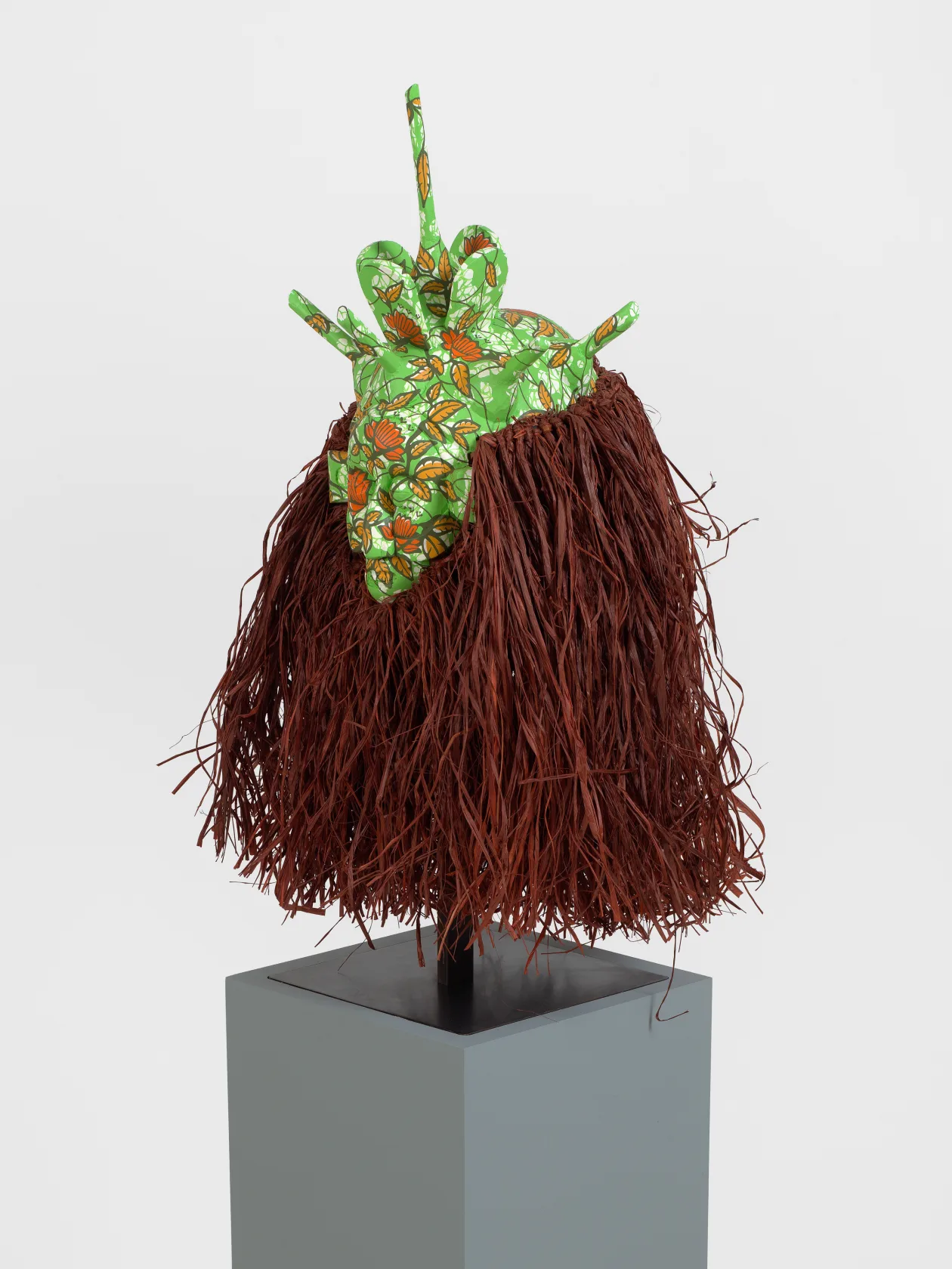 Yinka Shonibare, Hybrid Mask (Ndeemba), 2023