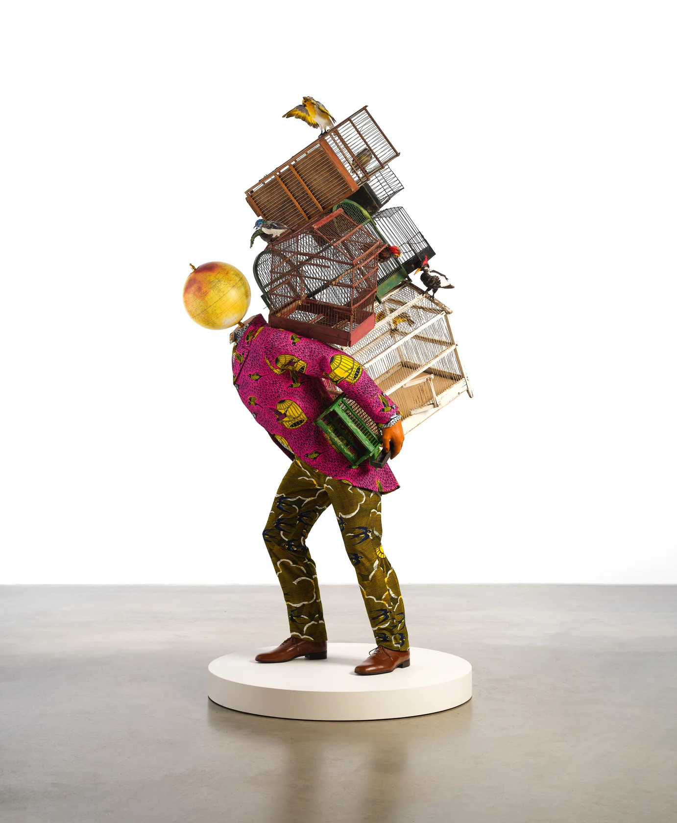 Yinka Shonibare Birdcage Man, 2023