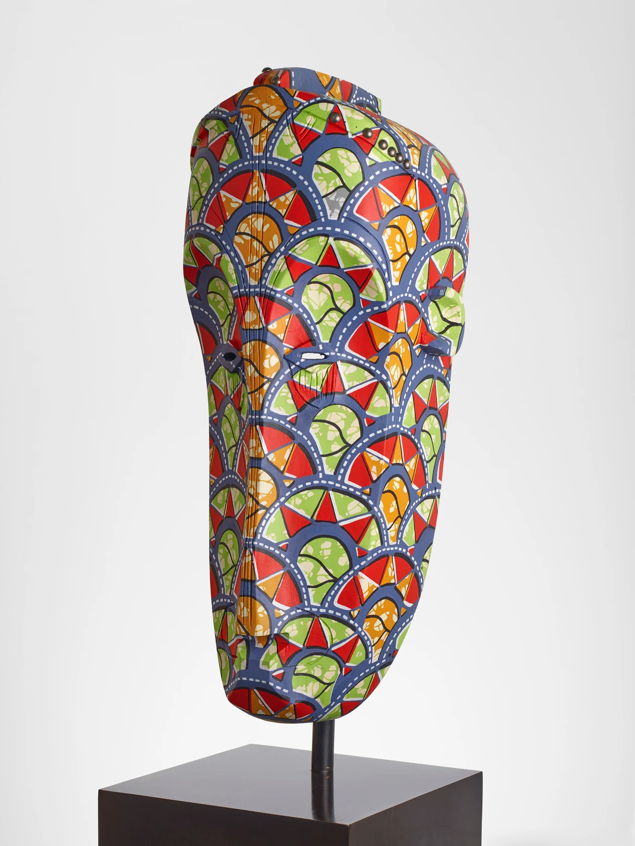 Yinka Shonibare, Hybrid Mask (Fang Ngil), 2020 - 2021
