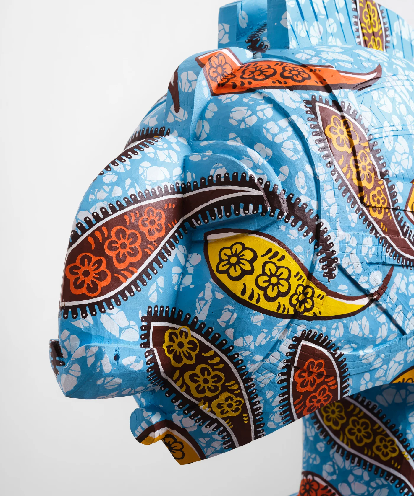 Yinka Shonibare Hybrid Mask (D’mba), 2022