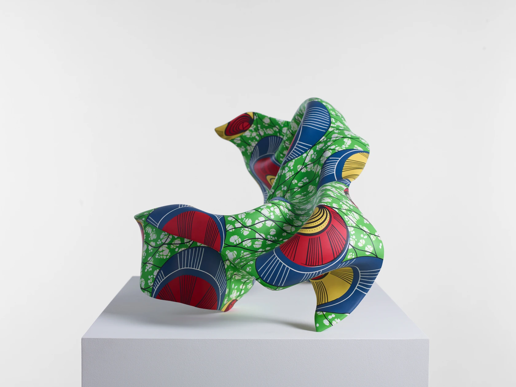Yinka Shonibare Bronze (Green, Blue & Yellow), 2022