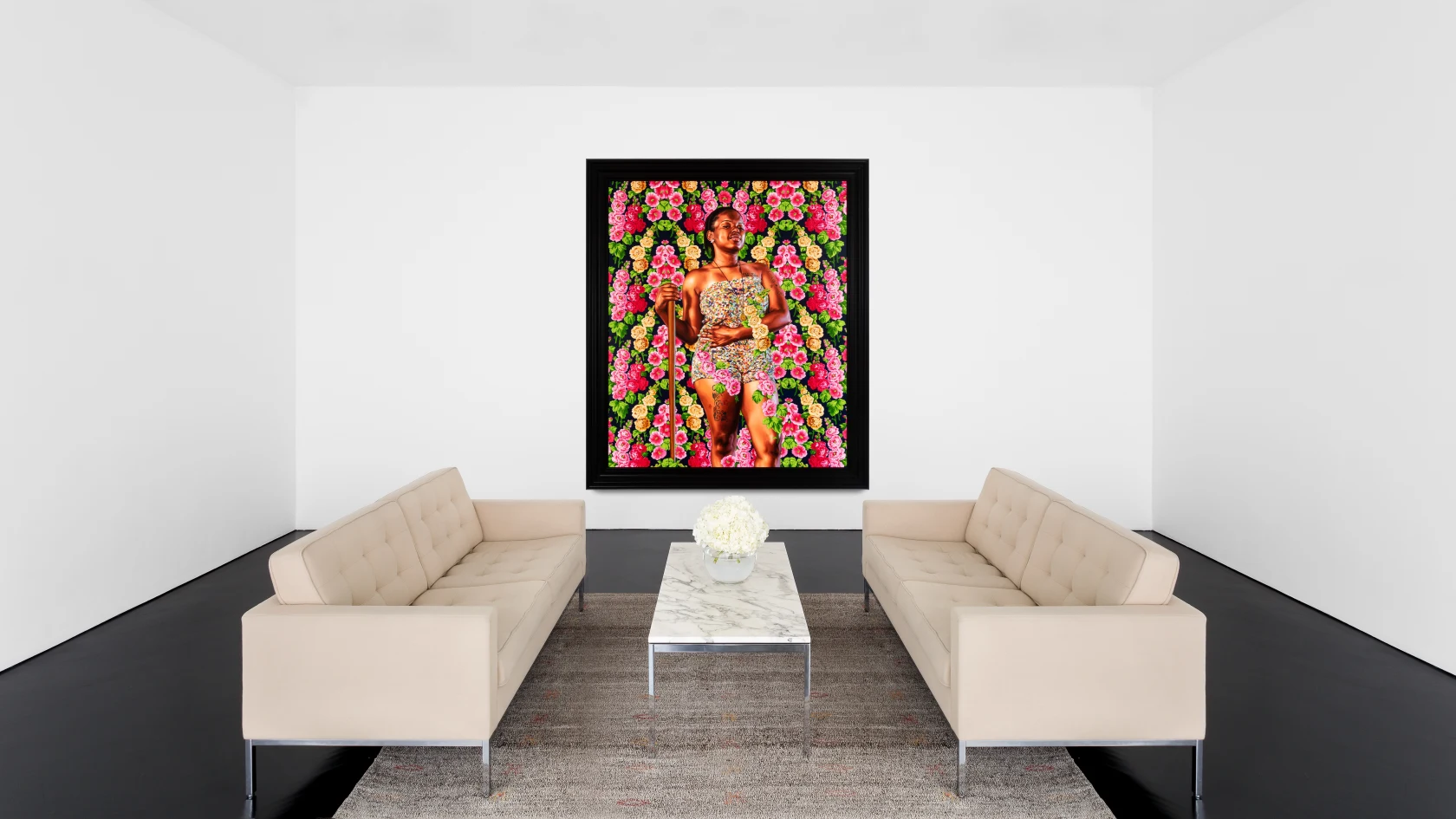 Kehinde Wiley Portrait of Tyesha Flemons, 2018