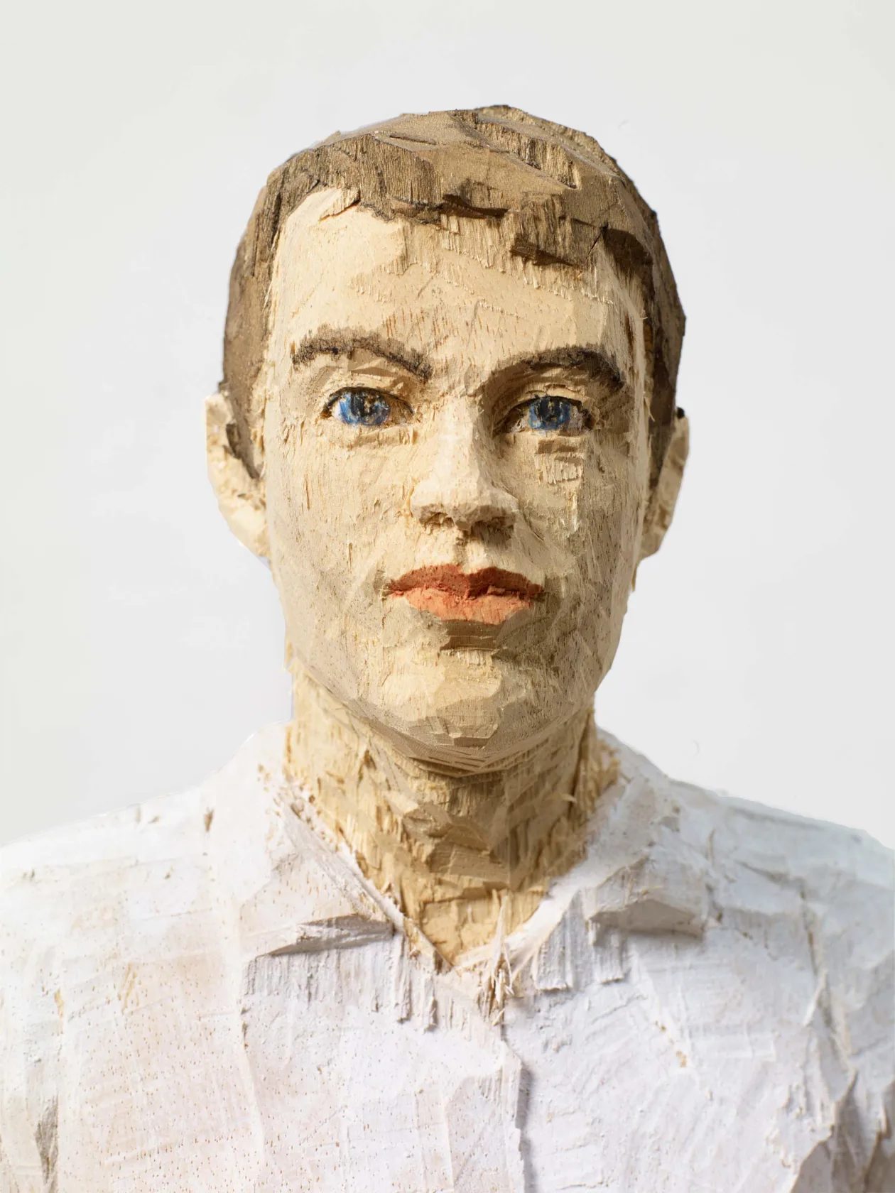Stephan Balkenhol, Man in Black Trousers, 2017