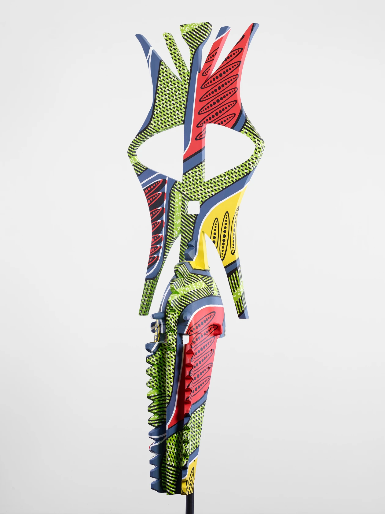 Yinka Shonibare, Hybrid Mask (Nwenka), 2021