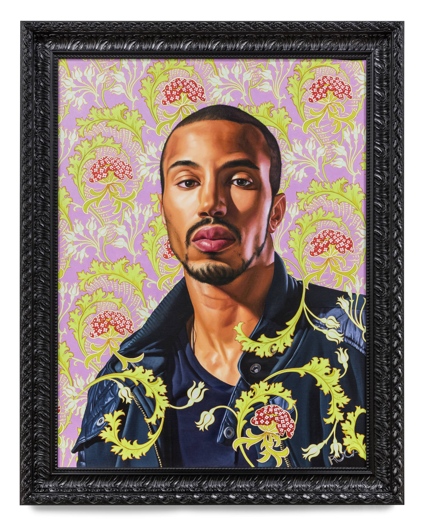 Kehinde Wiley, Portrait of Tyree Hudson, 2016
