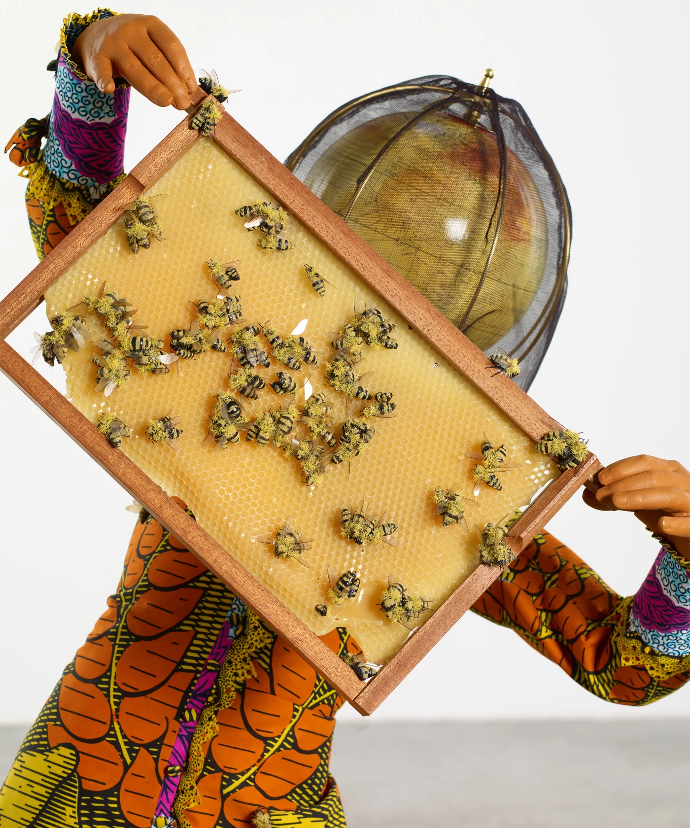 Yinka Shonibare, Beekeeper Girl II, 2022