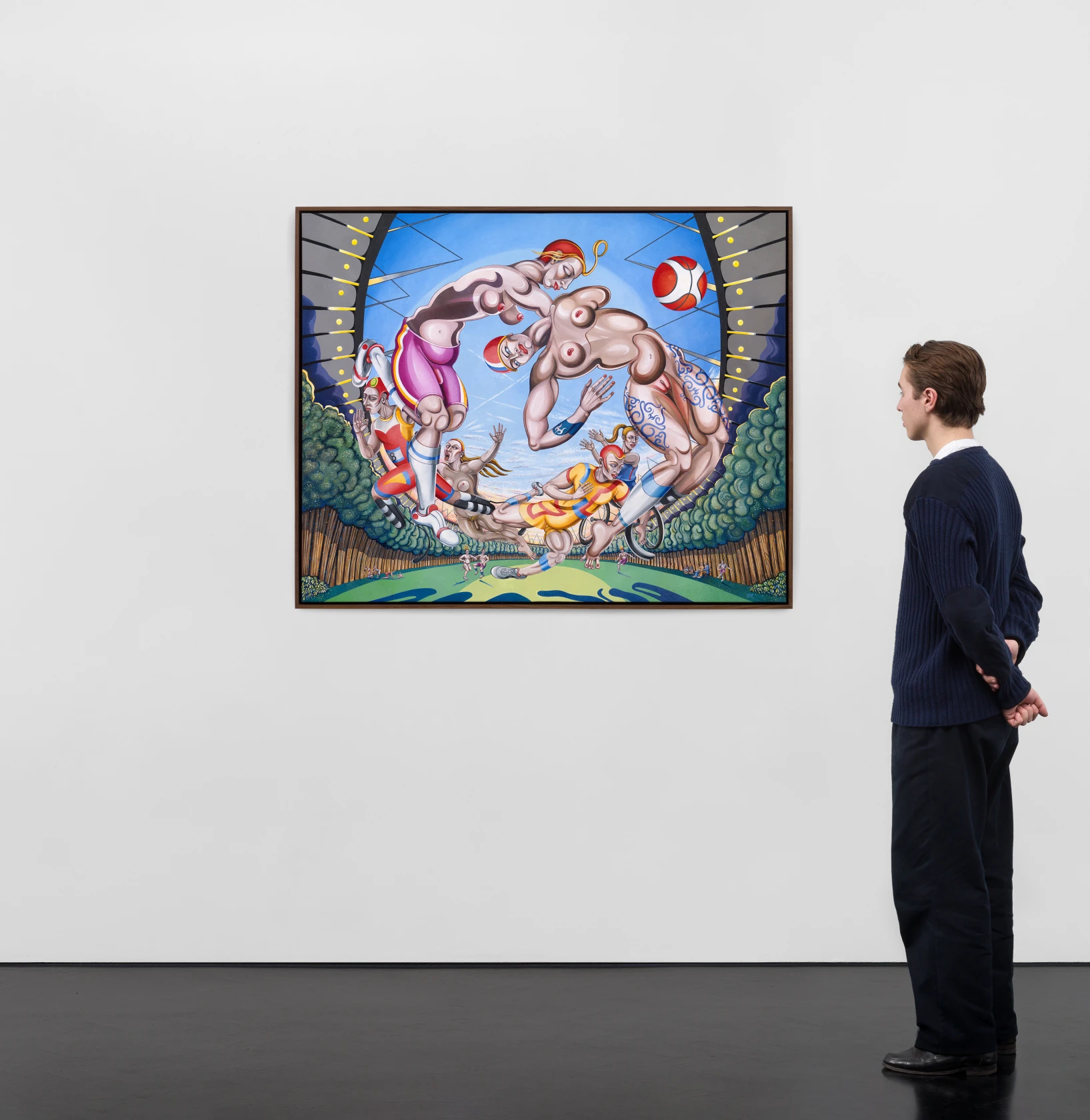 Caroline Coon, Crouch Touch Pause Engage, 2013
