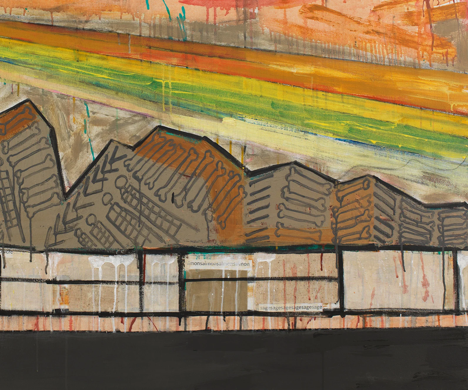 Jaune Quick-to-See Smith Trade Canoe: The Dark Side, 2017–2018