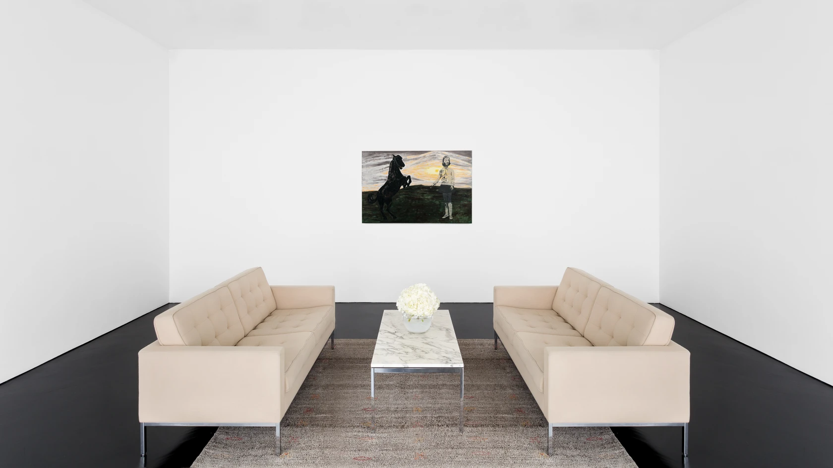 Mamma Andersson, The Horse, The Ghost, The Sun, 2020