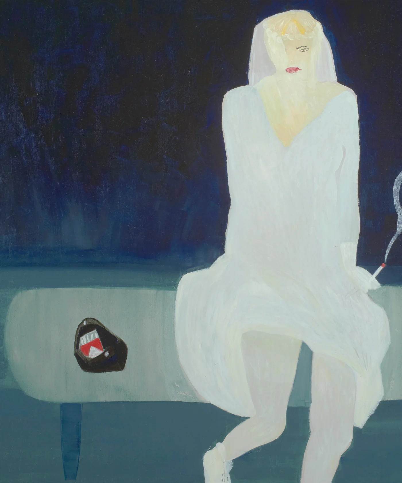 Anne Rothenstein, Smoking Bride 1, 2019-2020