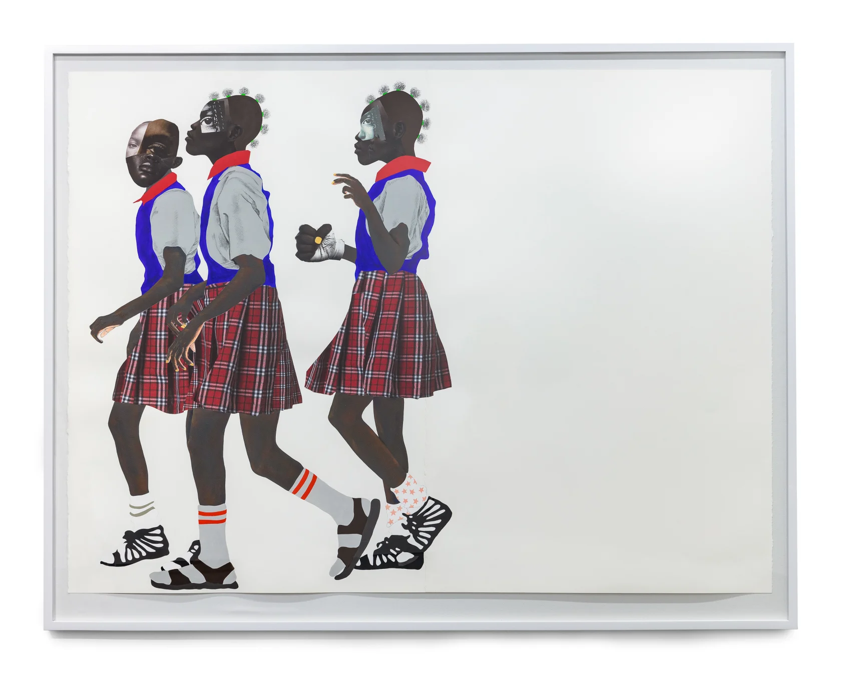 Deborah Roberts, We are soldiers, 2019