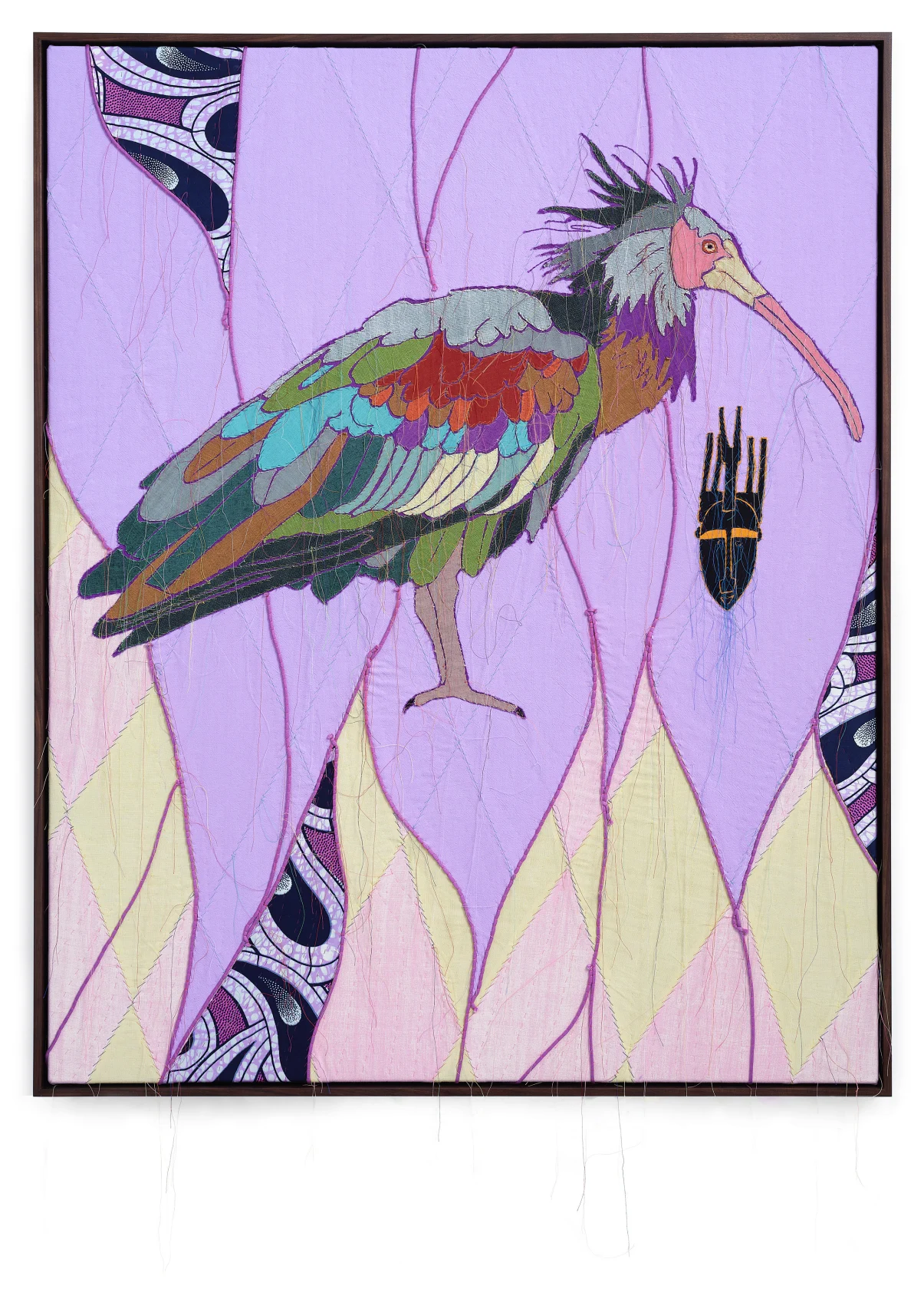 Yinka Shonibare, African Bird Magic (Bald Ibis), 2023