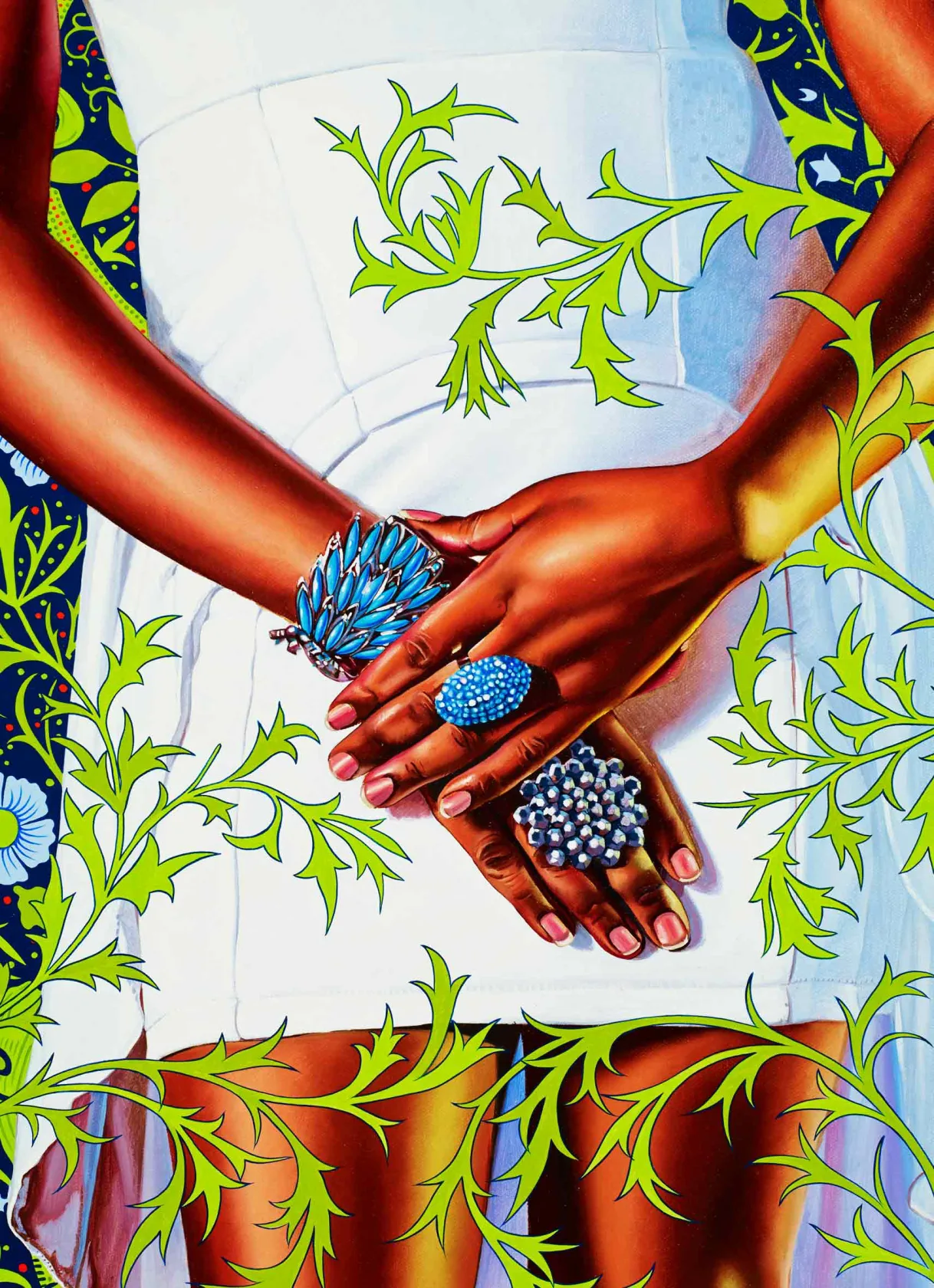 Kehinde Wiley Portrait of a Lady, 2013
