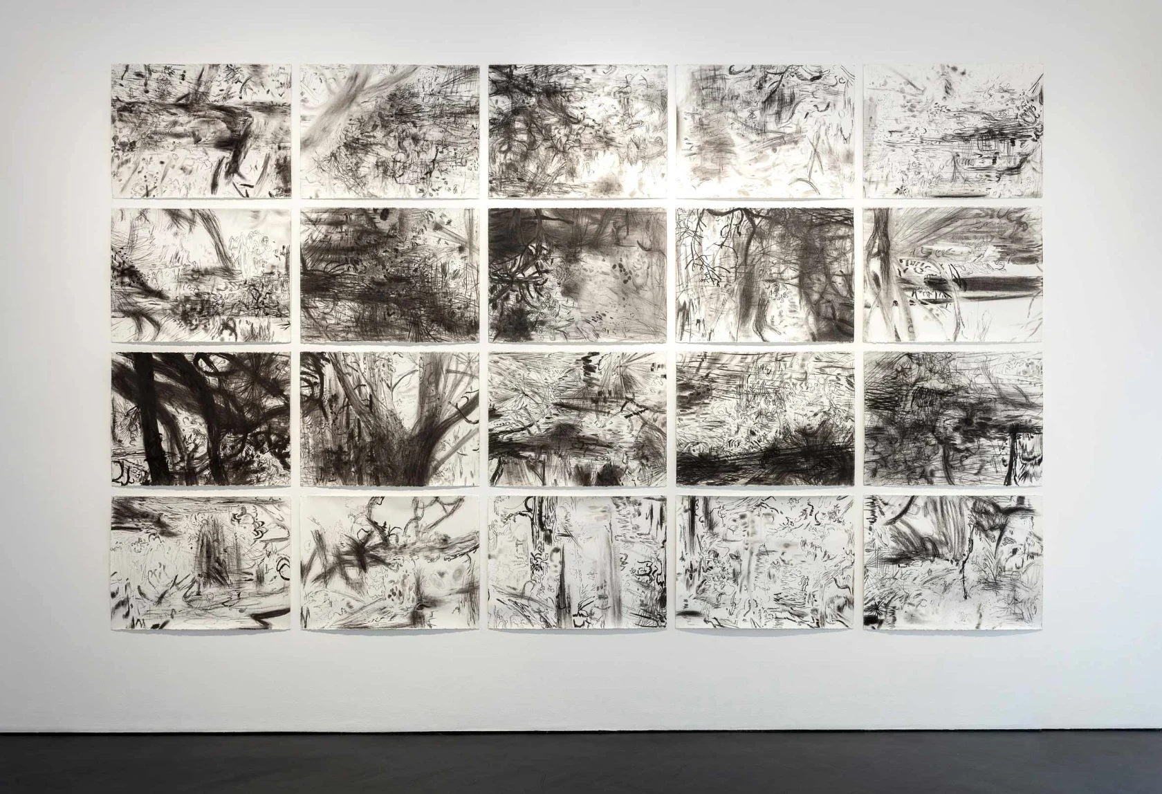 Jim Hodges, No title (winter notes) #66 - 85, 2016