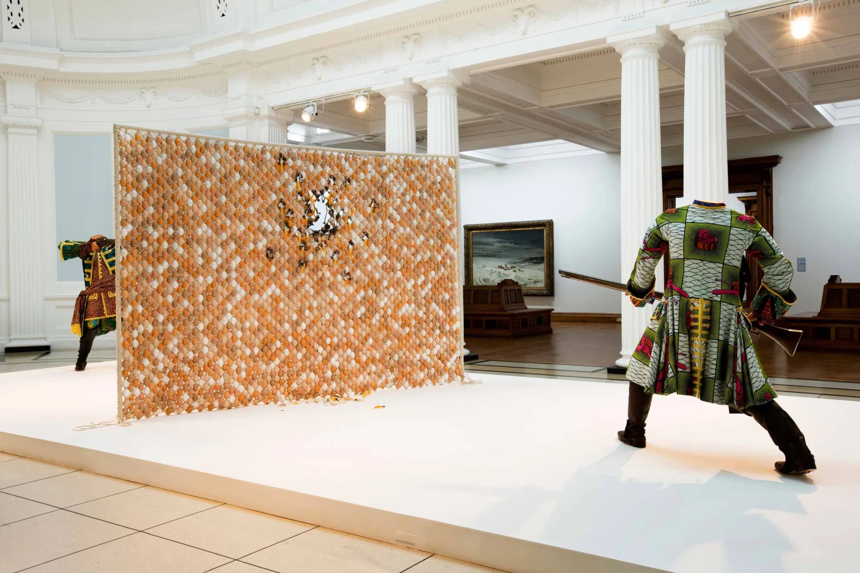 Yinka Shonibare Egg Fight, 2009