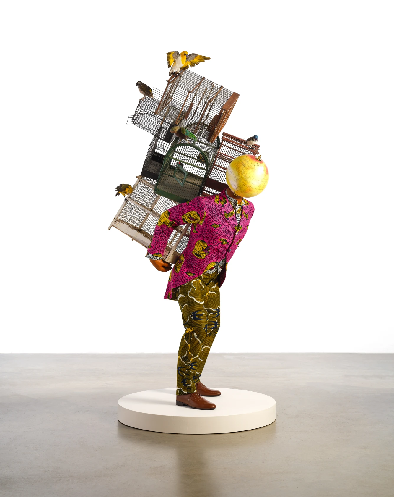 Yinka Shonibare Birdcage Man, 2023