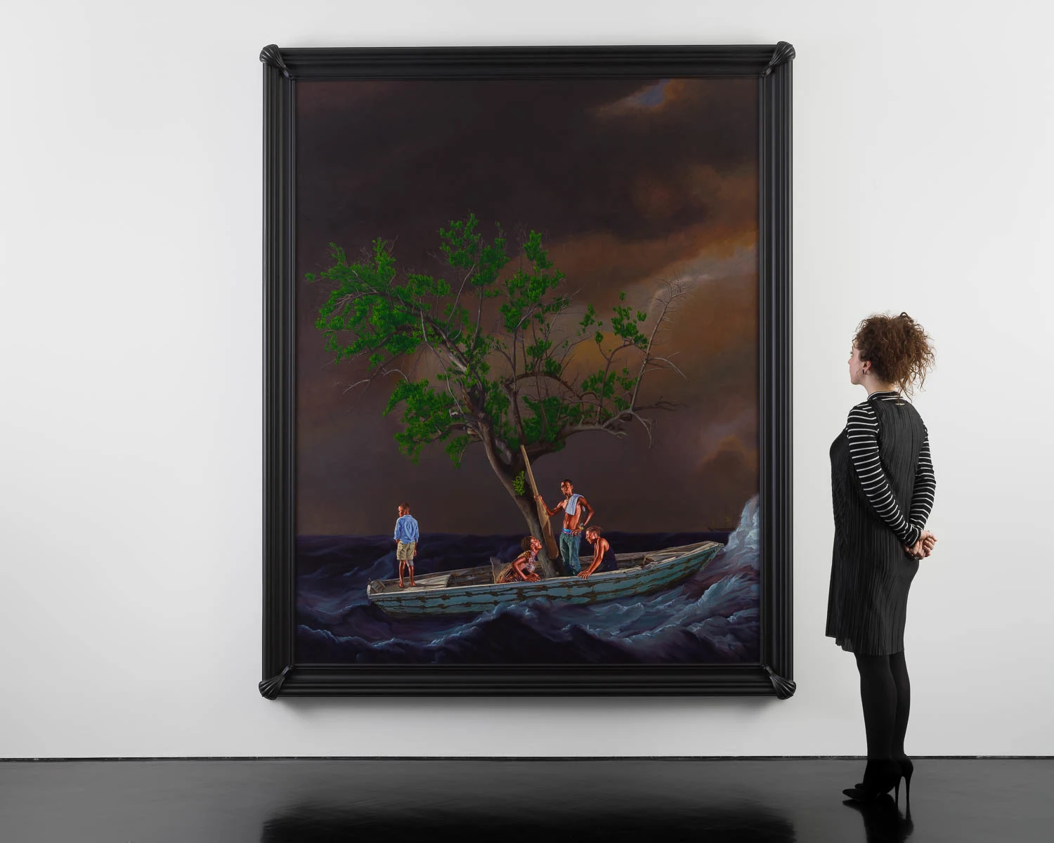 Kehinde Wiley Ship of Fools, 2017