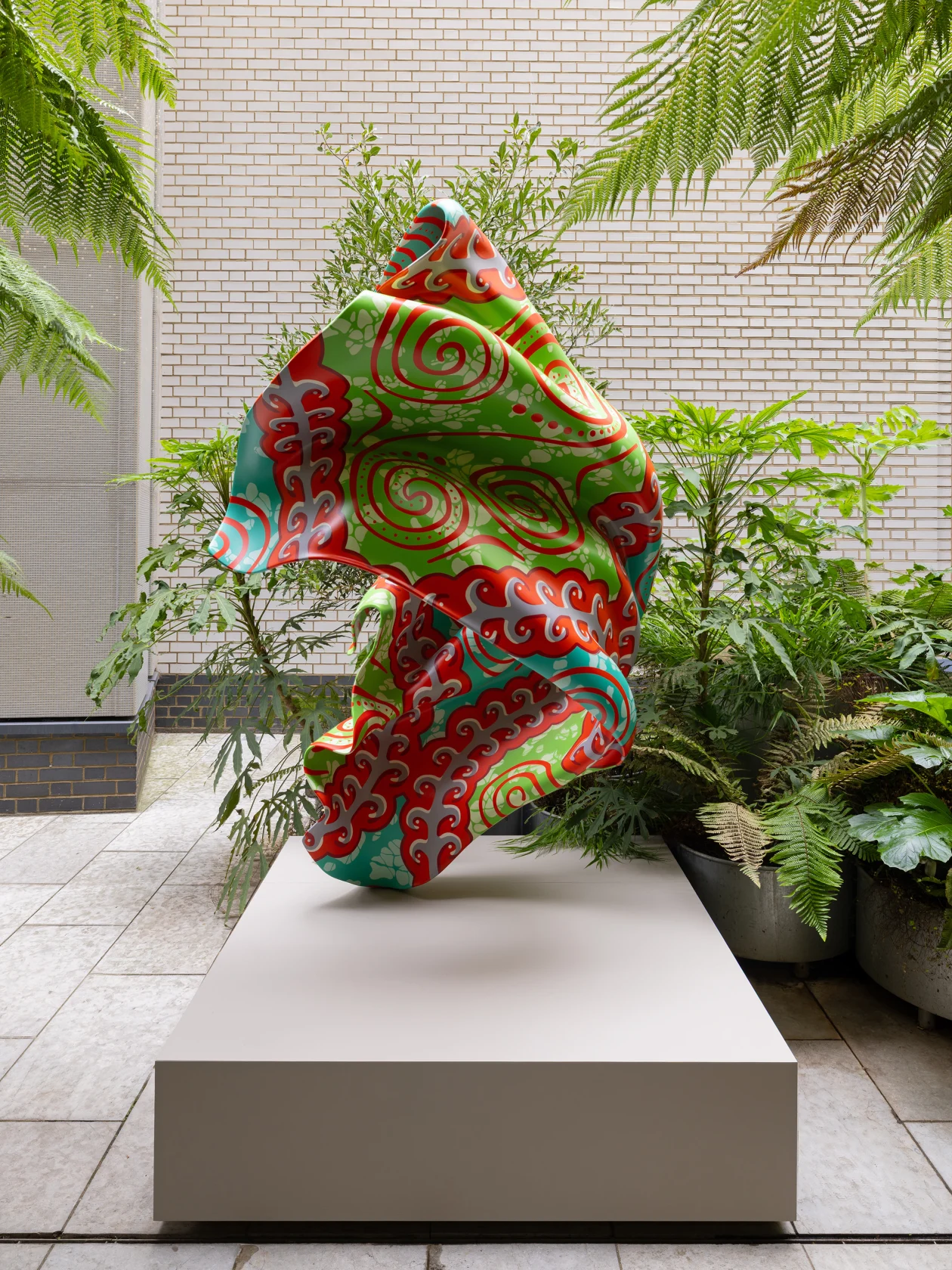 Yinka Shonibare Abstract Bronze V, 2025