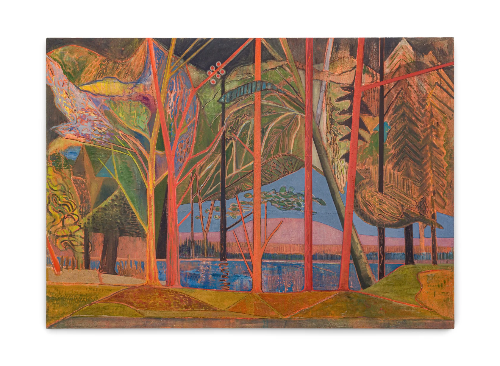 Sky Glabush, Lake in the Forest, 2020