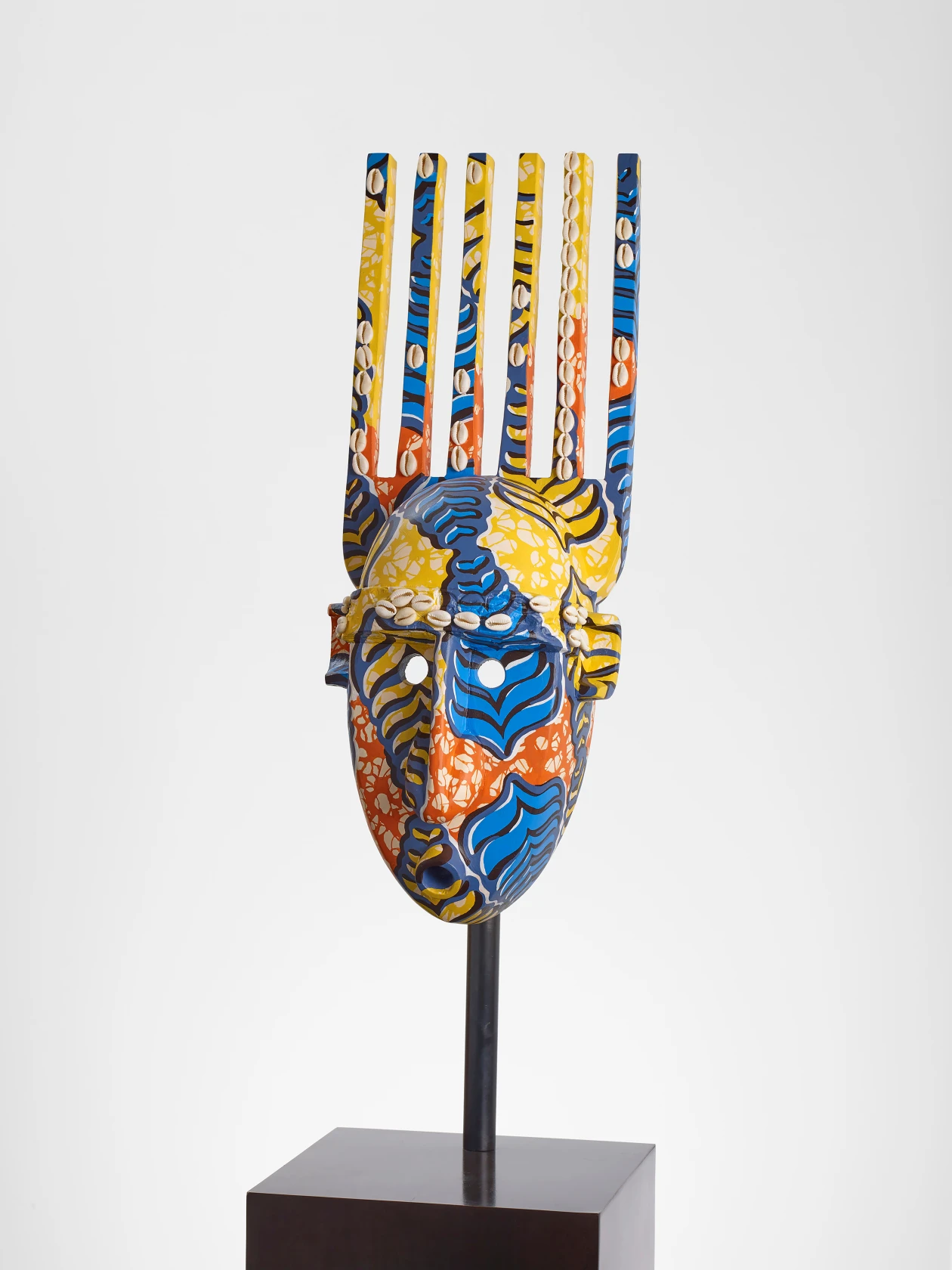 Yinka Shonibare, Hybrid Mask (Ntomo), 2020 - 2021