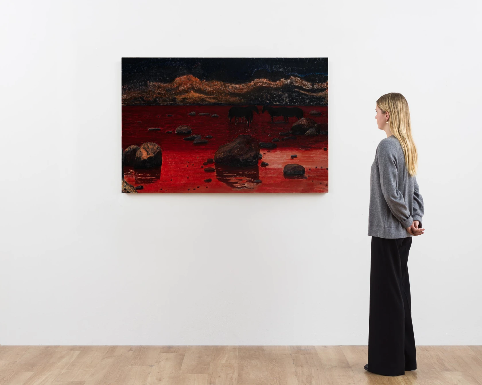 Mamma Andersson The mare reminds of the night, 2019
