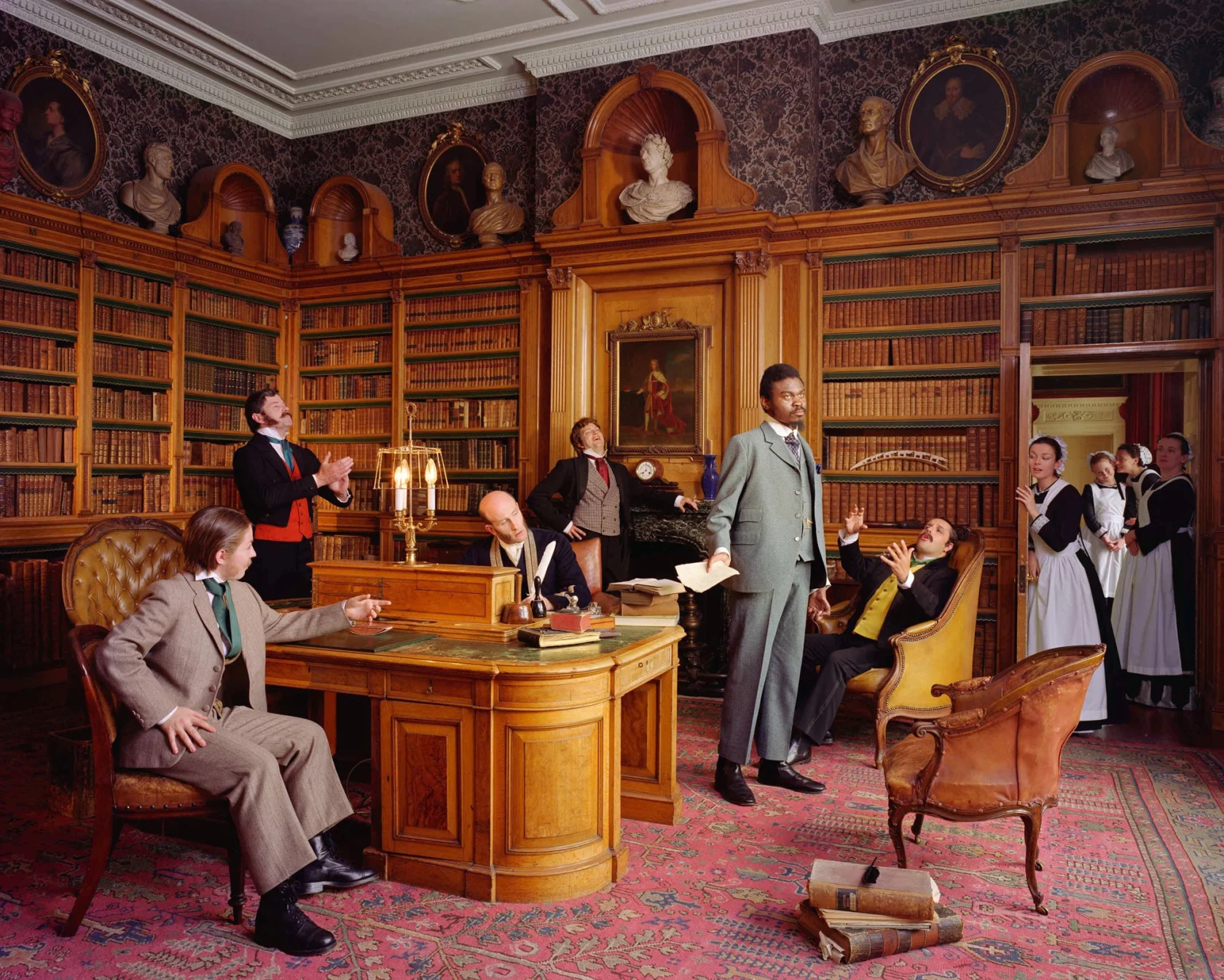 Yinka Shonibare, Diary of a Victorian Dandy: 14.00 hours, 1998